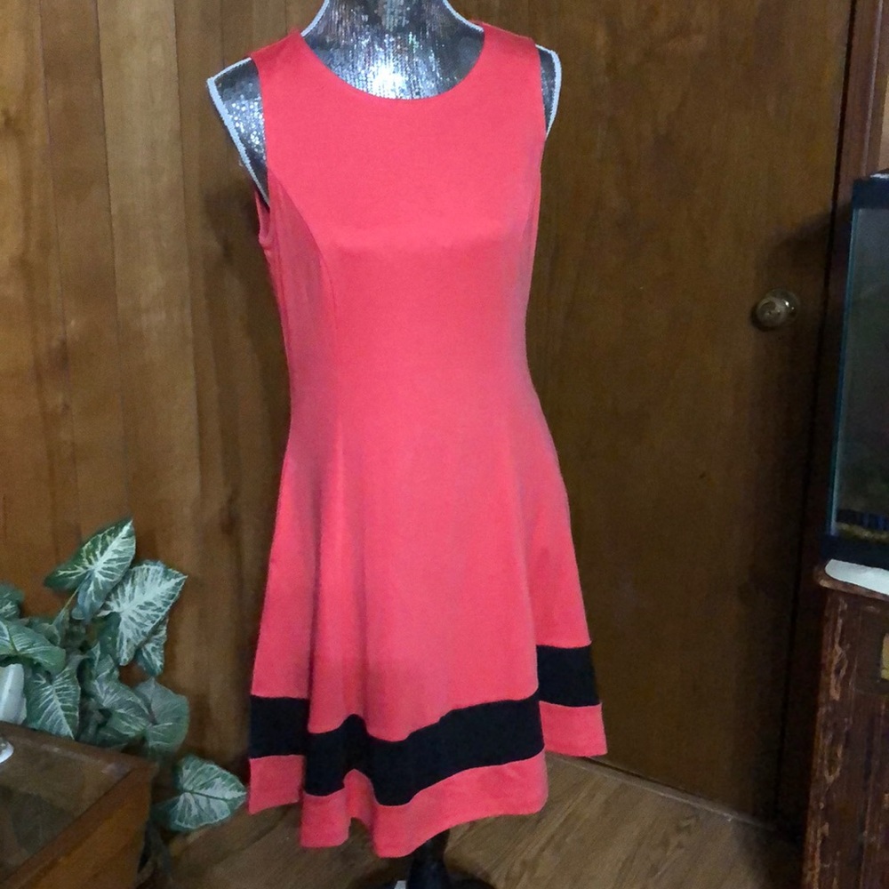 New York & Co Cotton Knit Swing Dress